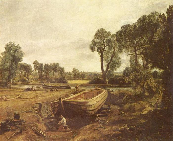 John Constable Bootsbau in Flatford